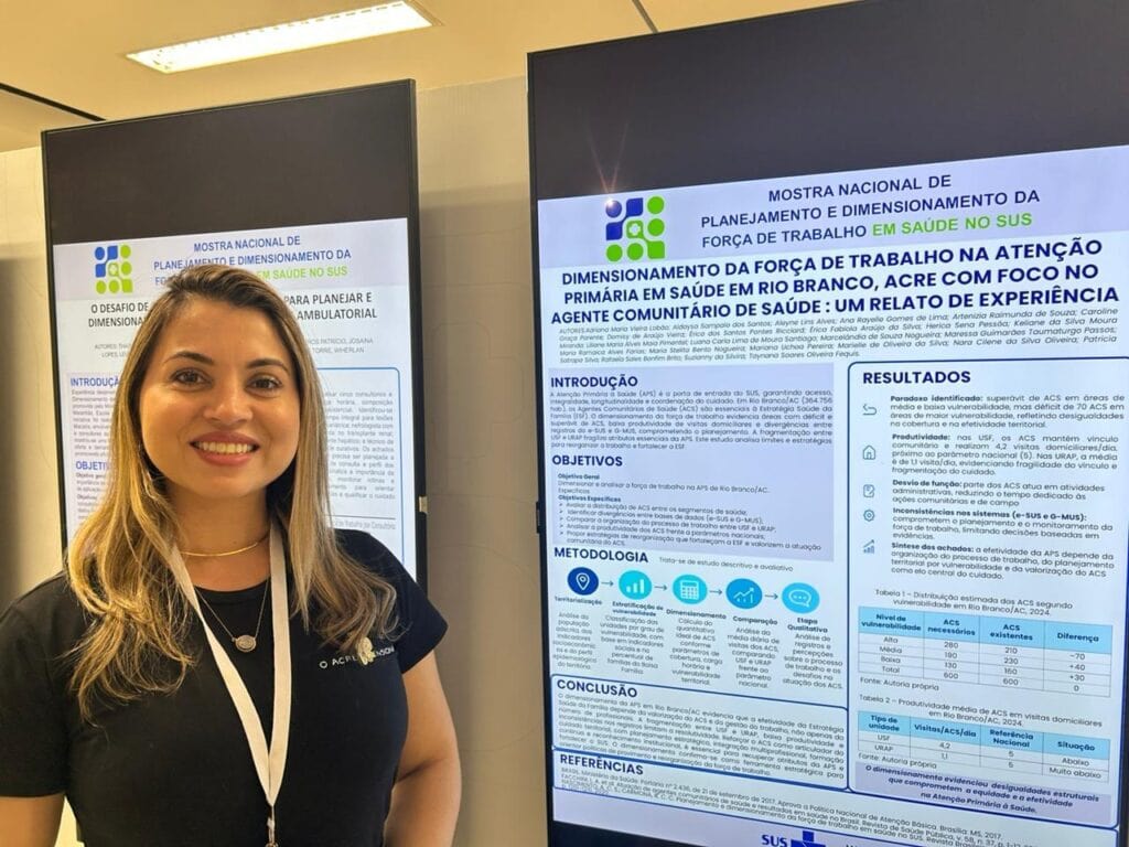 Domisy é do Departamento de Vigilância em Saúde/Epidemiológica e Nucleo de ISTs. Foto: cedida