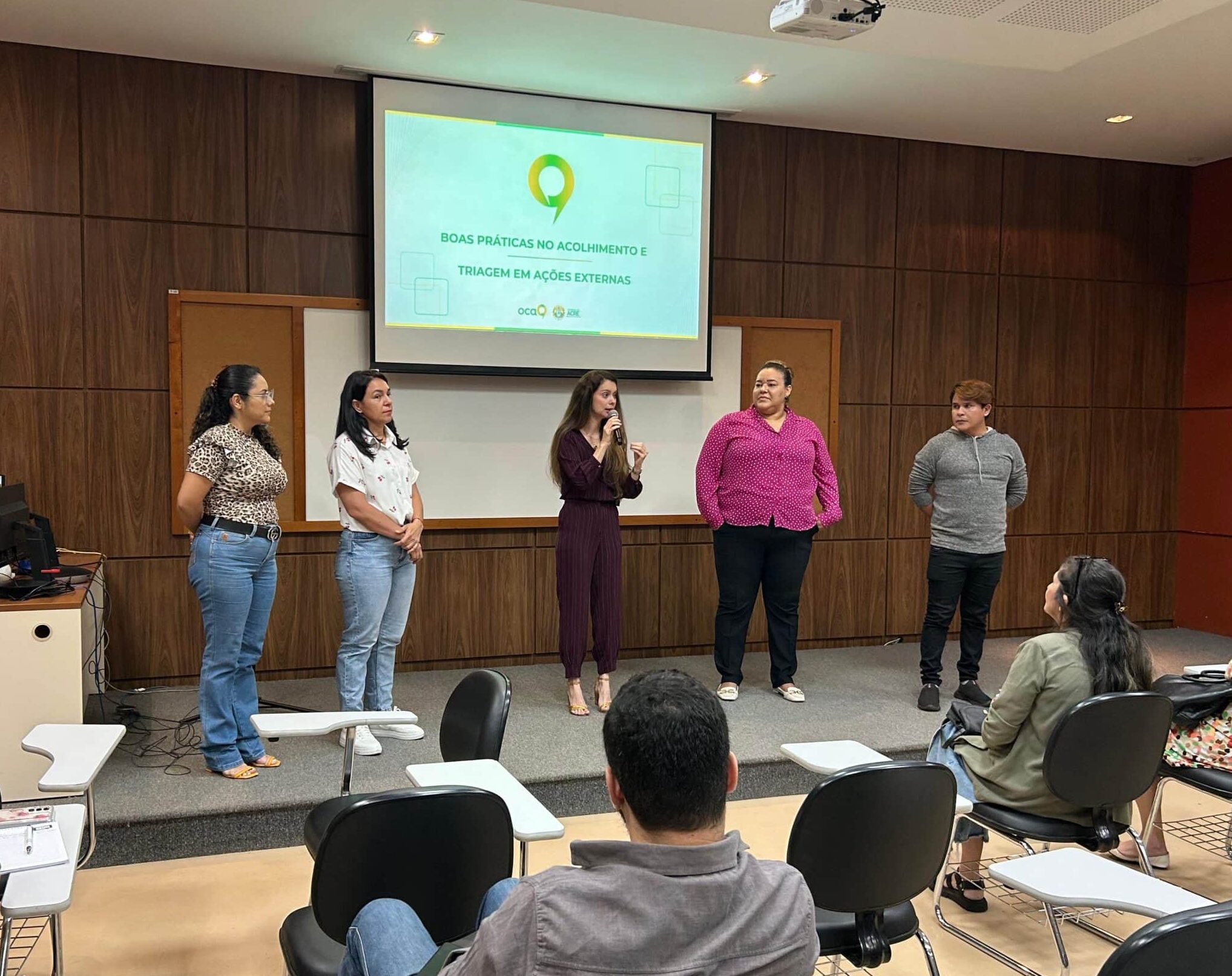 Atividade reforça o compromisso das equipes com um atendimento mais ágil, claro e humanizado. Foto: Ludymila Maia/OCA
