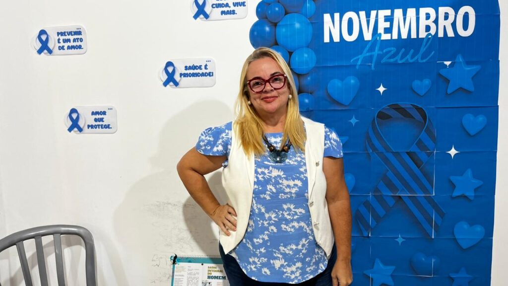 “O exame de PSA é realizado por meio de coleta de sangue. O toque retal só é indicado quando há suspeita de alguma alteração”, esclareceu Josiane Bezerra. Foto: Daniel Villamor/ SEASDH