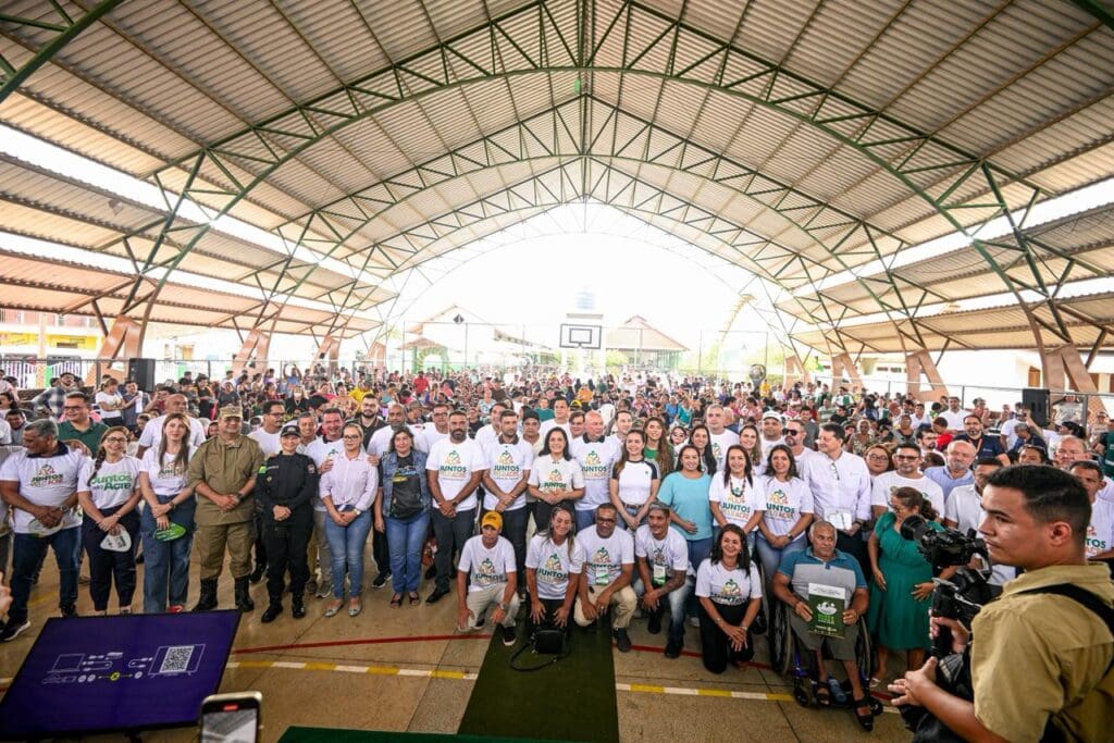 Maior edição do Juntos Pelo Acre foi realizada neste sábado na região da Baixada da Sobral. Foto: Clemerson Ribeiro/Secom