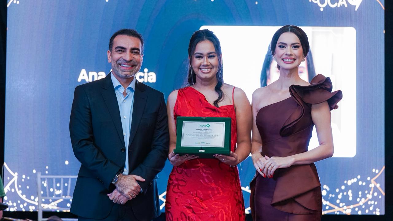 Ana Letícia de Oliveira Melo, vencedora da categoria Destaque da OCA Virtual. Foto: Samuel Moura/Secom