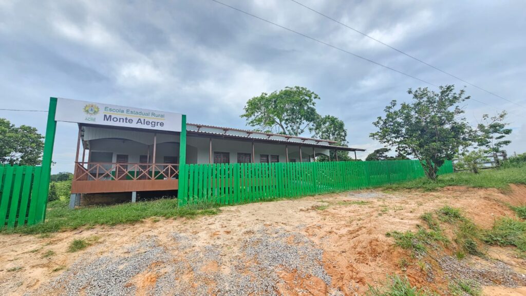 Unidade de sala única, que atenderá 17 alunos da região, foi totalmente reconstruída para oferecer segurança e conforto. Foto: cedida