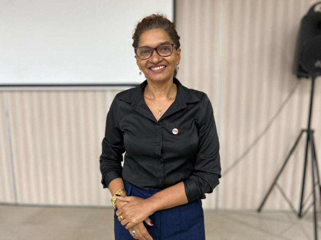 Debate contou com a participação da advogada especialista em previdência social, Mary Barbosa. Foto: Daniel Villamor/SEASDH