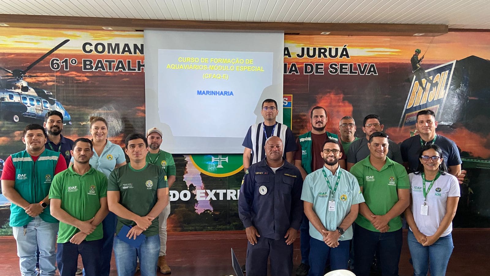 Conhecimentos de marinharia, comunicação e legislação sobre tráfego aquaviário foram alguns dos temas abordados. Foto: Ascom/Idaf