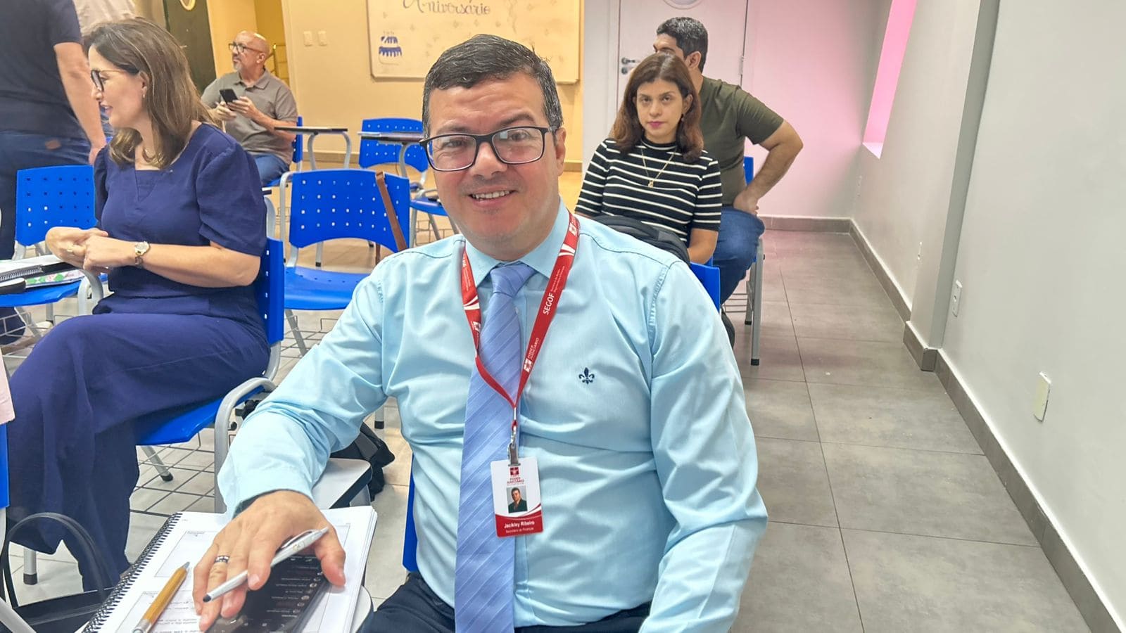 Conselheiro Jacicley Ribeiro é servidor do Tribunal de Justiça do Acre. Foto: Annie Manuela