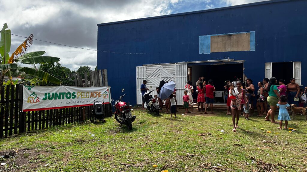 Governo leva Programa Juntos pelo Acre ao bairro Caladinho. Foto: Daniel Villamor/SEASDH