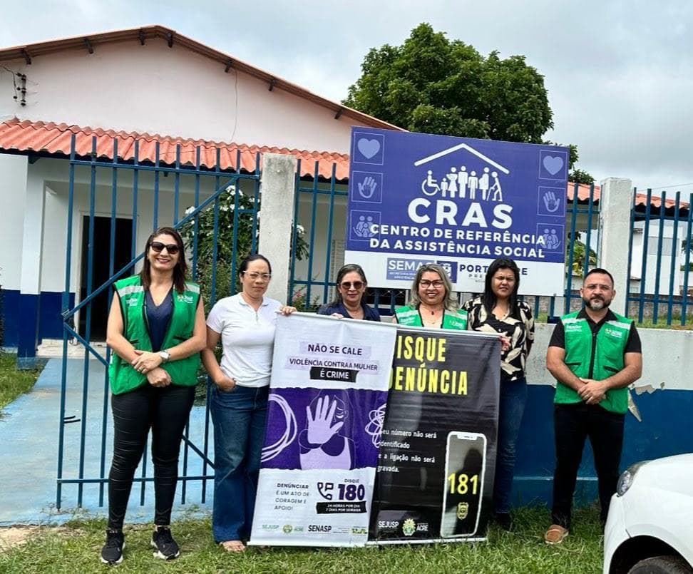 Sejusp ampliou os conhecimentos sobres os disque denúncias no Centro de Referência da Assistência Social. Foto: cedida