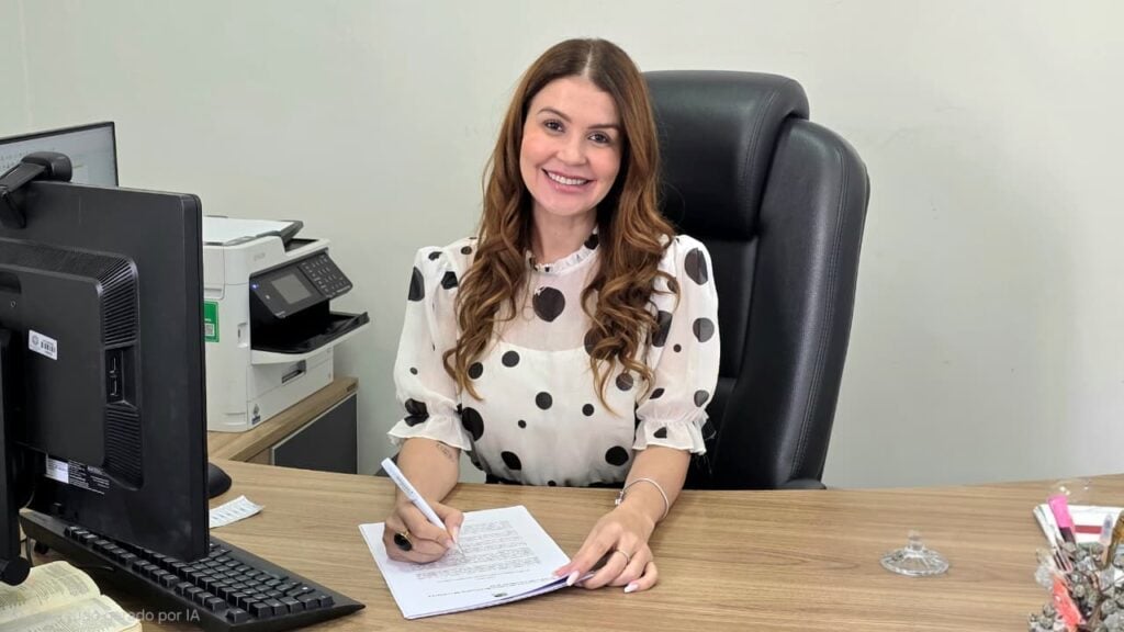 Controladora-geral do Estado e presidente eleita do Conselho, Mayara Cristine Bandeira de Lima. Foto: Raryka Souza/CGE