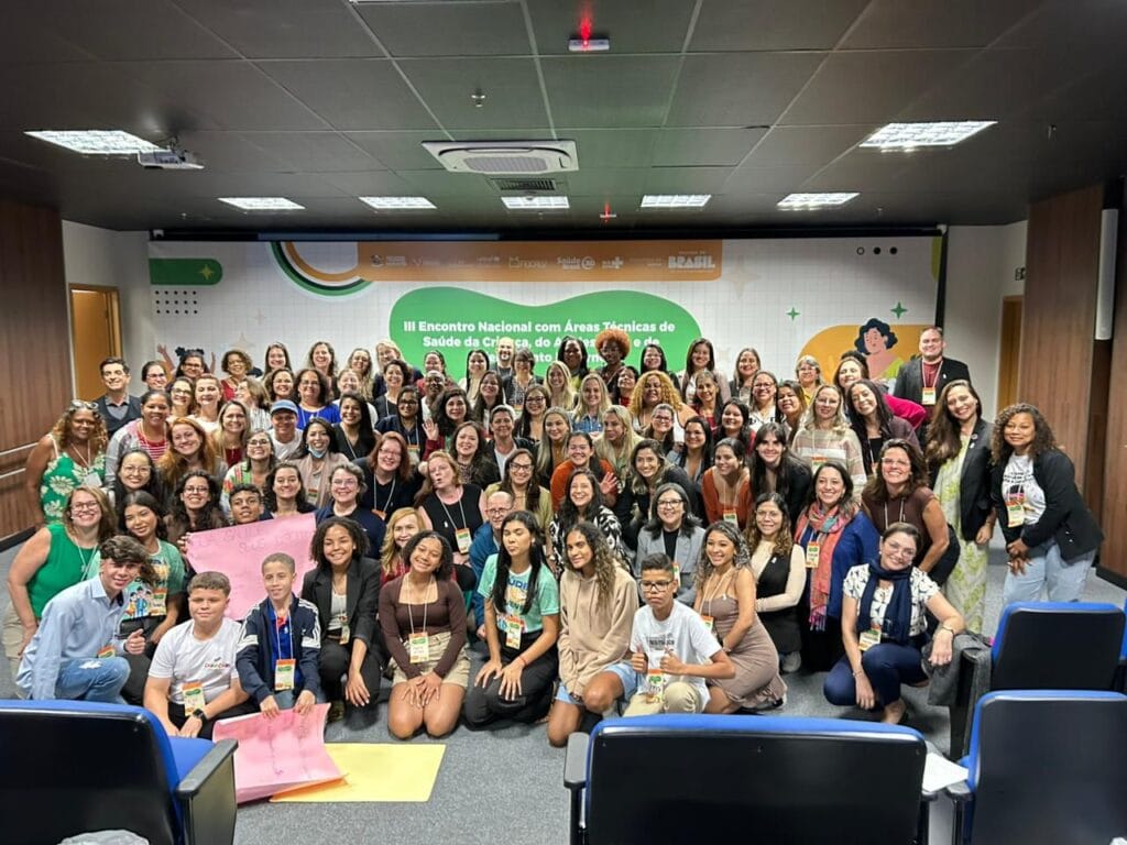 Evento em Brasília fortalece políticas públicas e estratégias integradas voltadas ao cuidado integral de crianças e adolescentes. Foto: cedida
