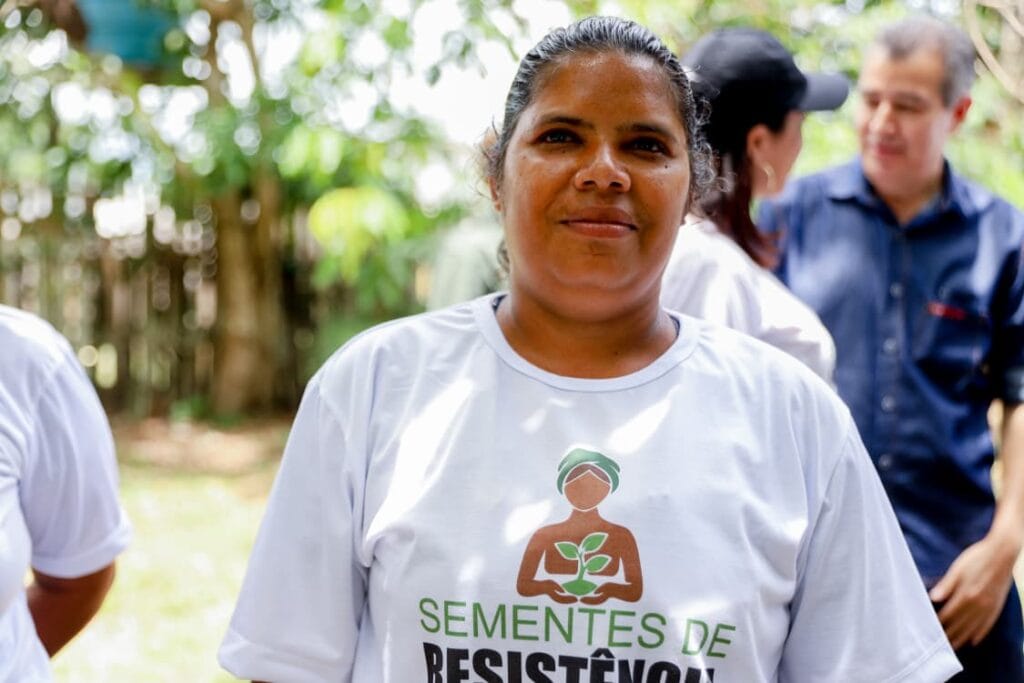 Waldirene Oliveira é presidente da Associação Amazônia Legal. Foto: Neto Lucena/Secom