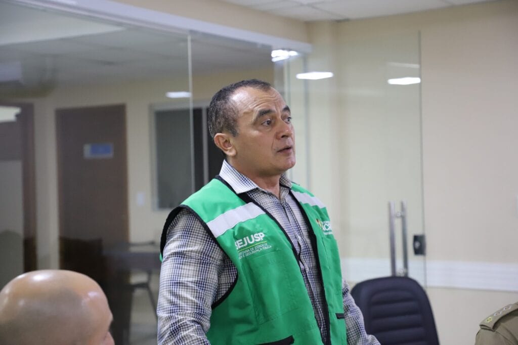 Coordenador do CICC, Francisco Fonseca. Foto: Mariana Moreira/Sejusp