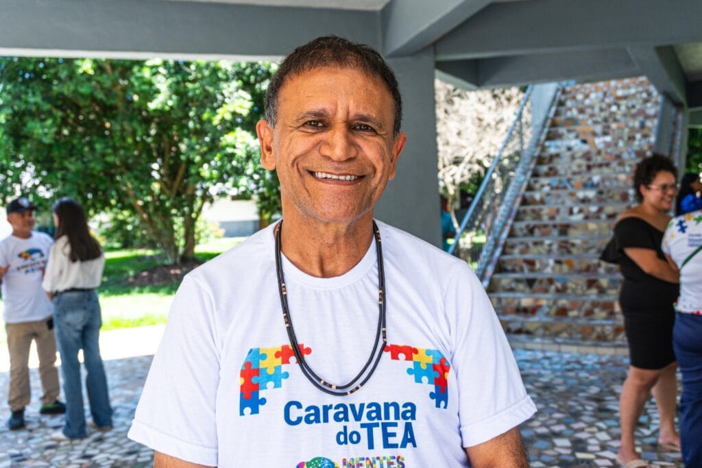 Moisés Diniz: “Nosso objetivo é preparar essas famílias e educadores para que cada criança possa viver com mais desenvolvimento, acolhimento e proteção da sociedade”. Foto: Diego Silva/ Secom
