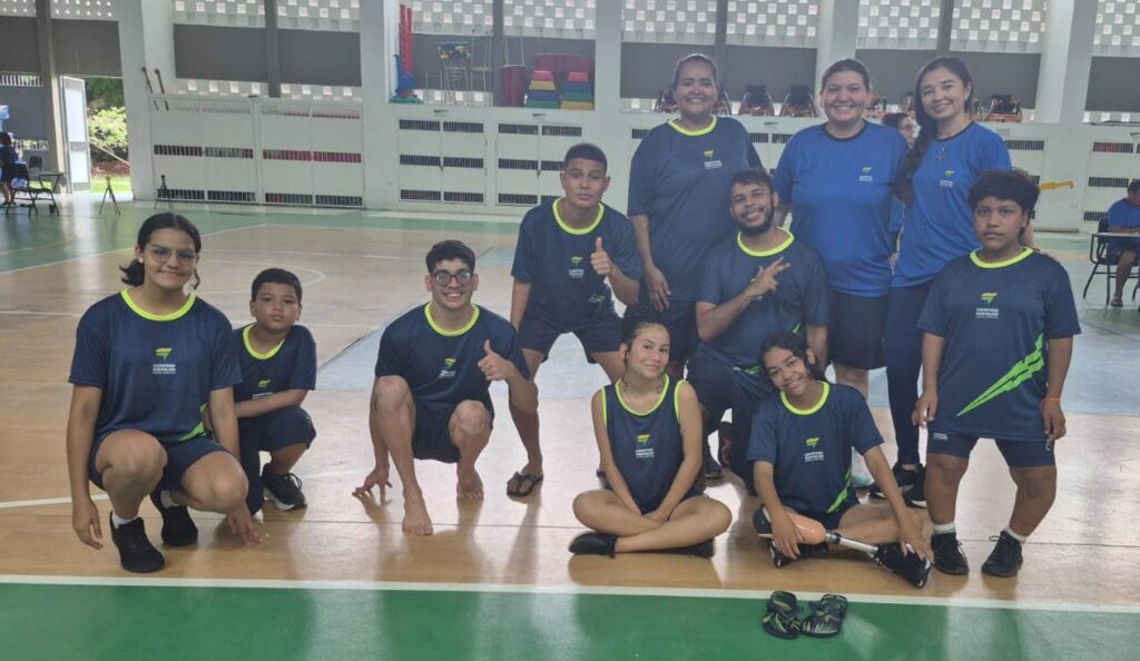 Atletas acreanos realizaram avaliações de rendimento nesta segunda-feira, 8. Foto: cedida