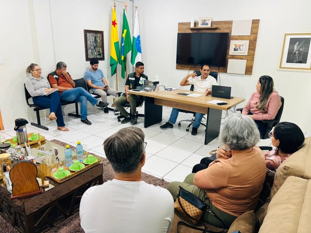 Técnicos estaduais foram até o município para formalizar a regularização. Foto: cedida