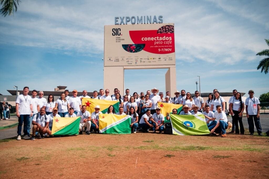 Caravana do Acre participou da Semana Internacional do Café. Foto: Ingrid Kelly/Secom