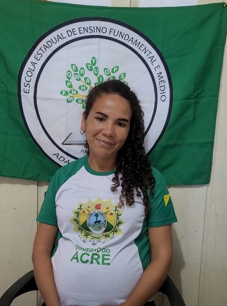 Suiane Silva: “Realizando o sonho de chegar até aqui”. Foto: cedida