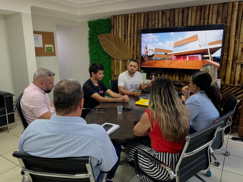Parceria foi firmada durante reunião na sede da Secretaria de Indústria, Ciência e Tecnologia (Seict) em Rio Branco. Foto: Emely Azevedo/Seict