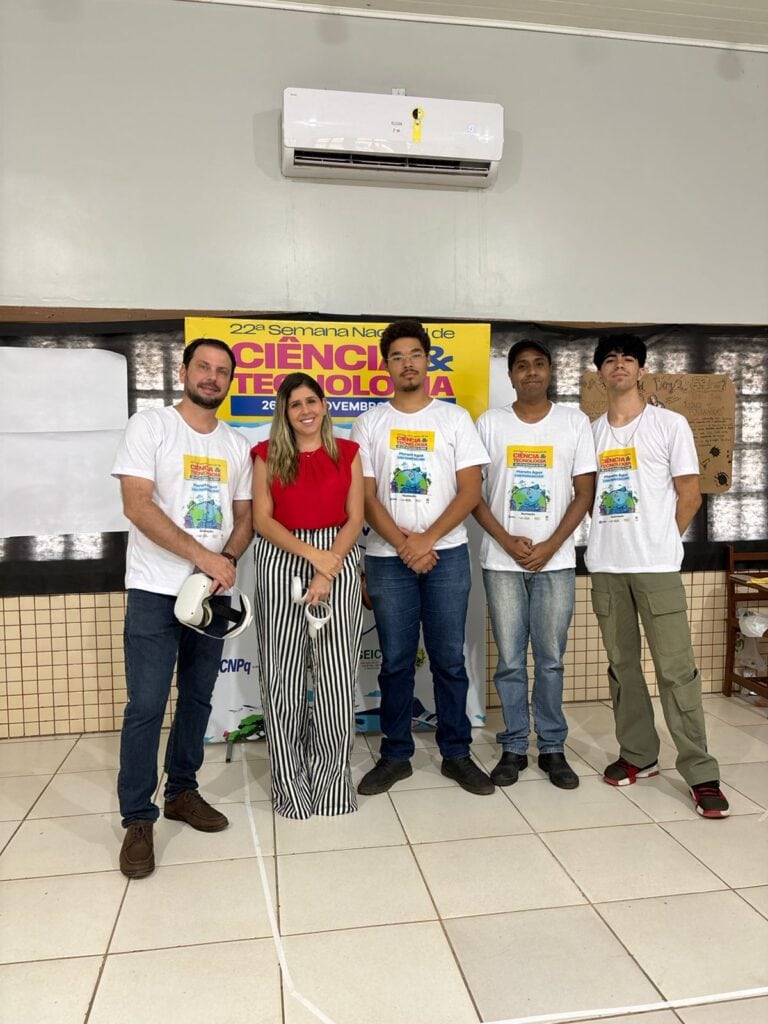 Equipe da Seict levou experiências imersivas nos dois dias de evento. Foto: cedida