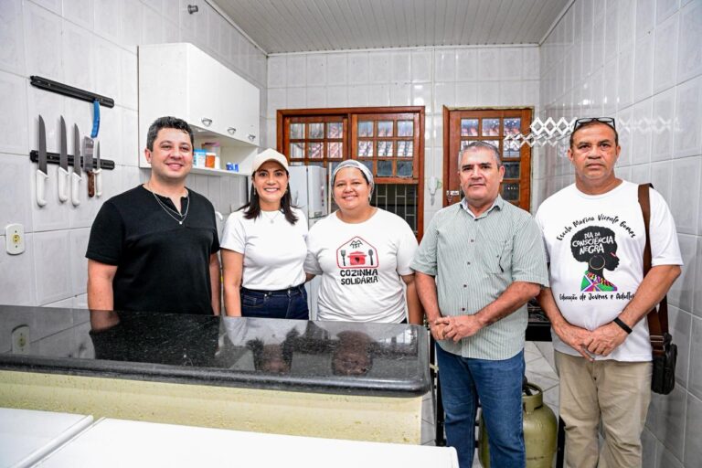 Vice-governadora Mailza inaugura Cozinha Solidária Marielle Franco e reforça compromisso com segurança alimentar