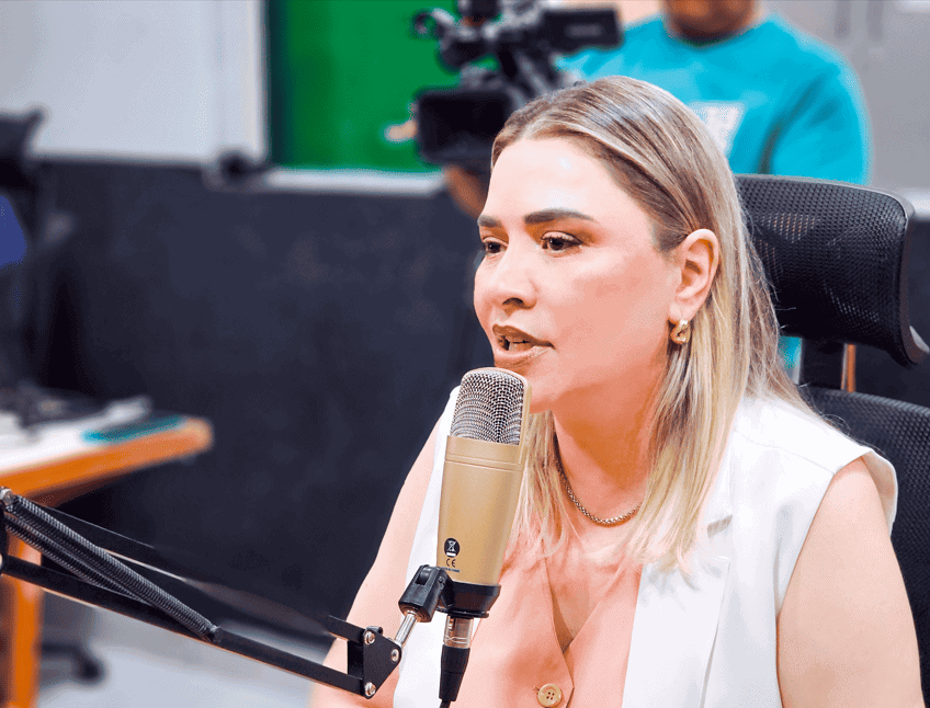 “Nenhuma mulher tem que viver sofrendo, viver sem paz ou viver com medo”, destacou Márdhia El-Shawwa. Foto: Richard Lauriano/Semulher