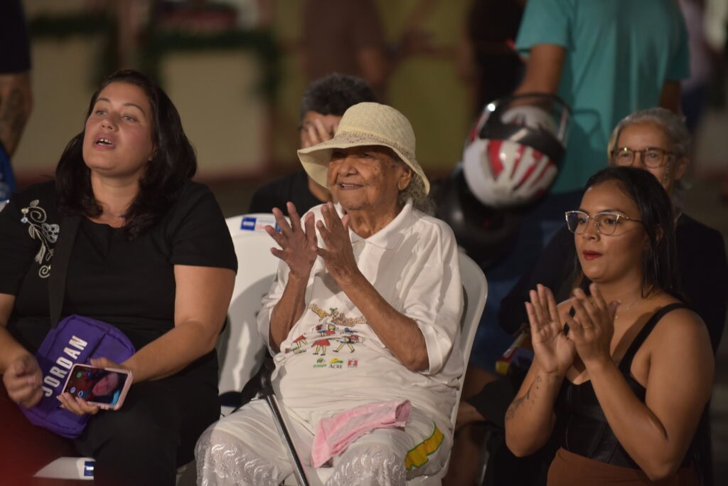 Fundadora do grupo As Pastorinhas do Segundo Distrito. Foto: Dhárcules Pinheiro/Secom