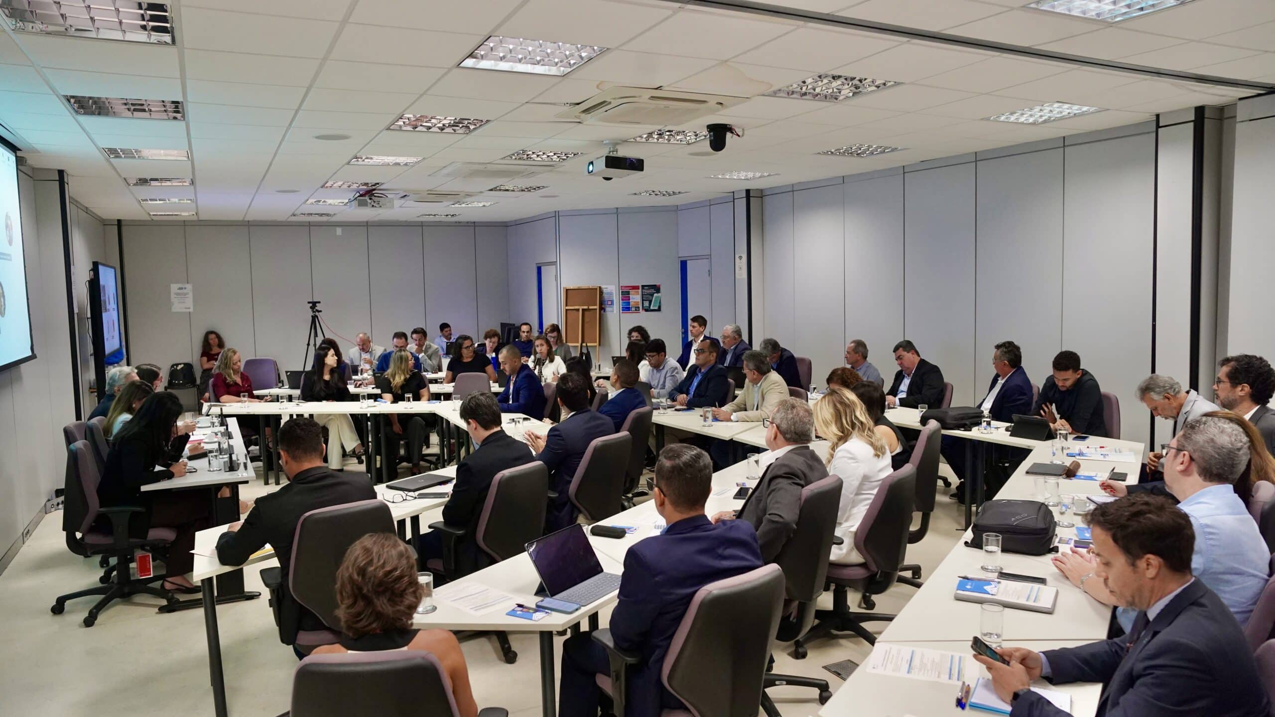 Reunião realizada na sede da Agência Nacional de Águas e Saneamento Básico – ANA, reuniu, em Brasília, gestores de recursos hídricos para alinhamento de ações. Foto: Wesley Moraes/Repac