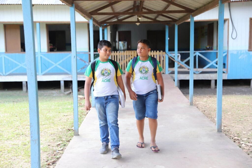 Miqueias Ferreira estuda na Escola Estadual Rural Floresta e quer ser engenheiro. Foto: Mardilson Gomes/SEE