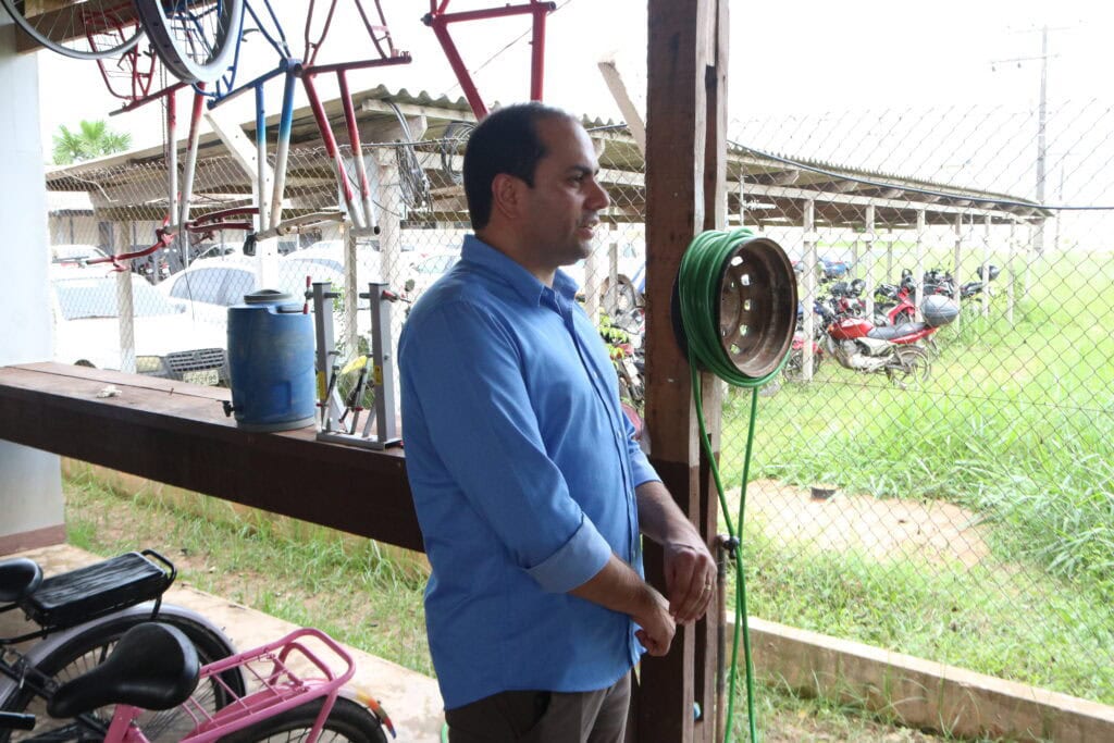 André Vinícius, diretor de Reintegração Social do Iapen. Foto: José Lucas Gaia/Iapen