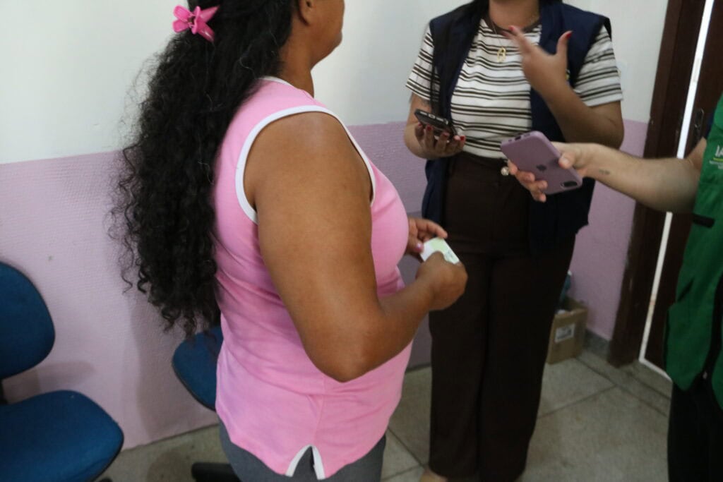 Detenta A. L., de 44 anos, mãe de seis filhos. Foto: José Lucas Gaia/Iapen