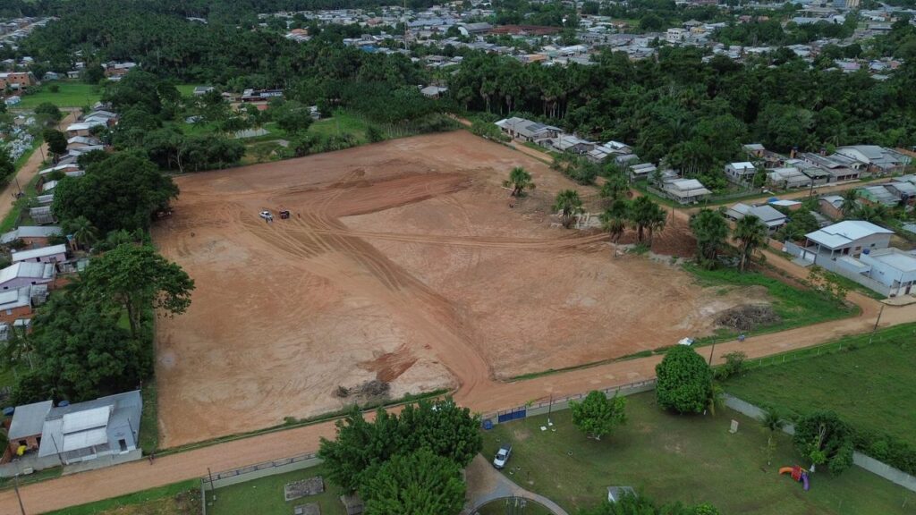 Área é destinada à construção do novo campus do Instituto Federal do Acre (Ifac), no município de Feijó. Foto: Luy Andriel/Deracre