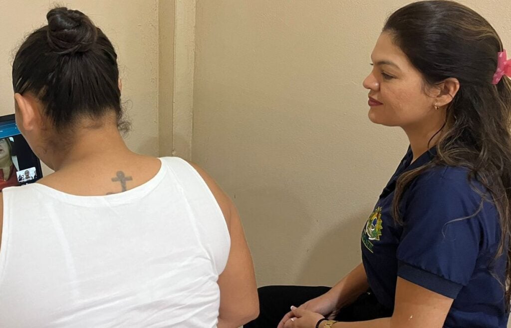 Televisita é ferramenta para aproximação de mulheres privadas de liberdade e familiares. Foto: cedida