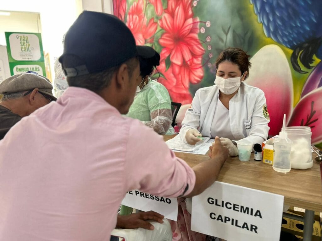 Parceria entre OCA e Semsa levou serviços essenciais de saúde à população. Foto: Ludymila Maia/OCA