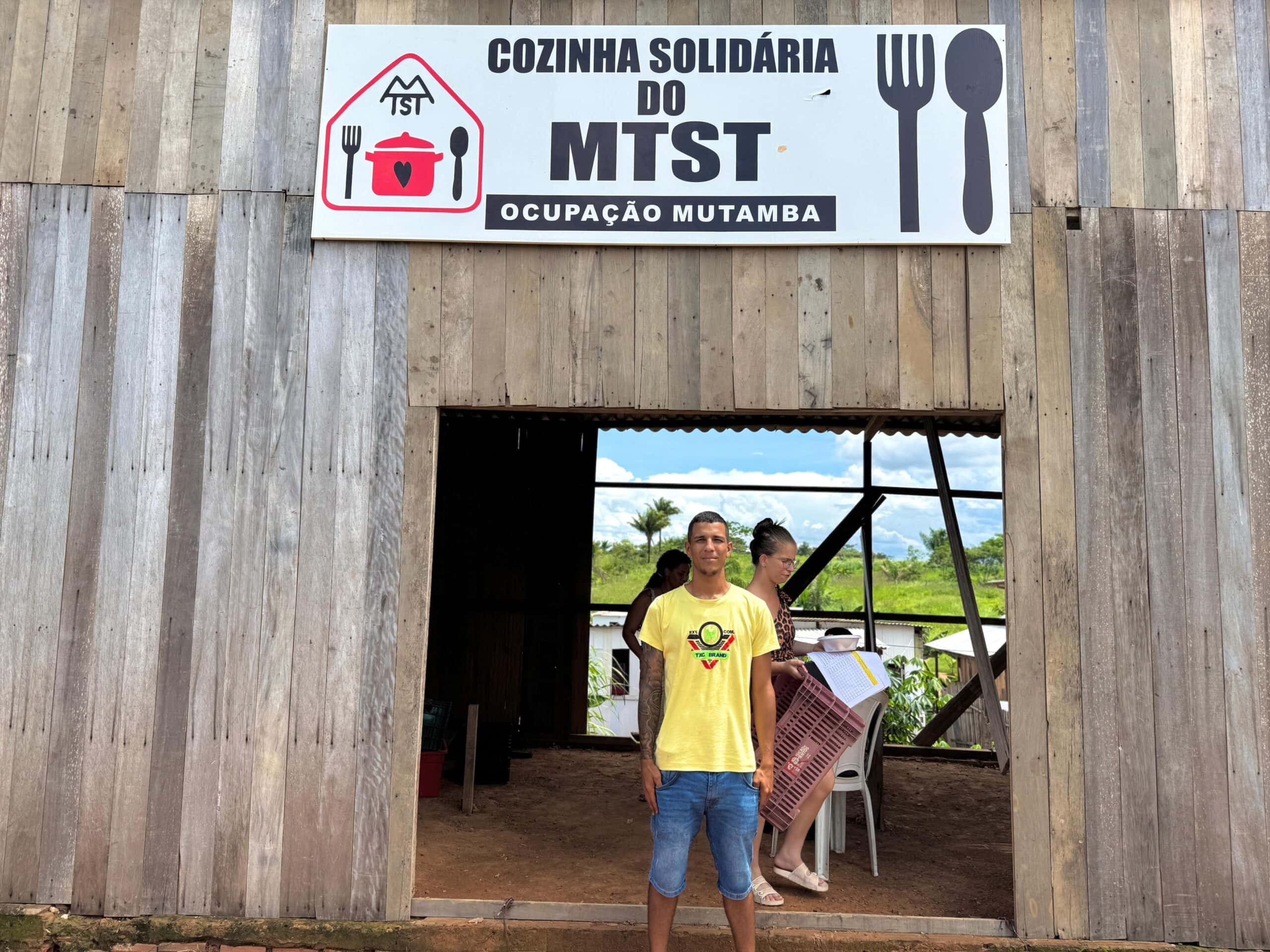 Coordenador e representante da comunidade do Mutamba. Foto: Carolina Torres/Secom