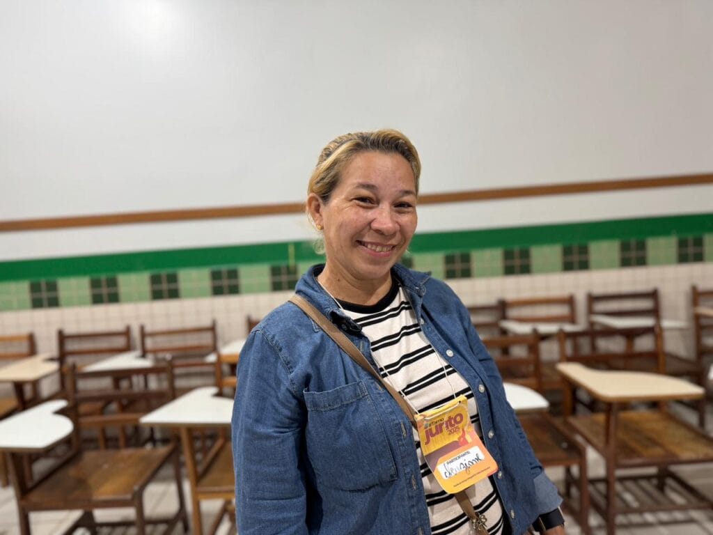 Mãe relata mudanças obtidas com os incentivos do programa. Foto: Carolina Torres/Secom