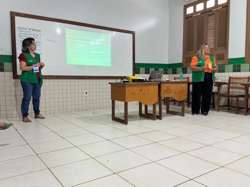 Técnicas da Sesacre encerram ciclo de encontros. Foto: Carolina Torres/Secom