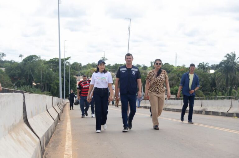 Em Xapuri, vice-governadora Mailza visita Ponte da Sibéria e celebra transformação na vida da população