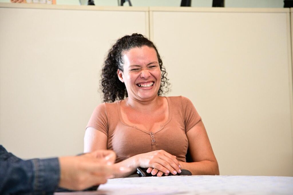 A possibilidade de contar com o apoio do Integra Acre traz mais segurança para a família, que precisa conciliar o tratamento médico com o vínculo familiar e a manutenção da vida no município de origem. Foto: Clemerson Ribeiro/Secom