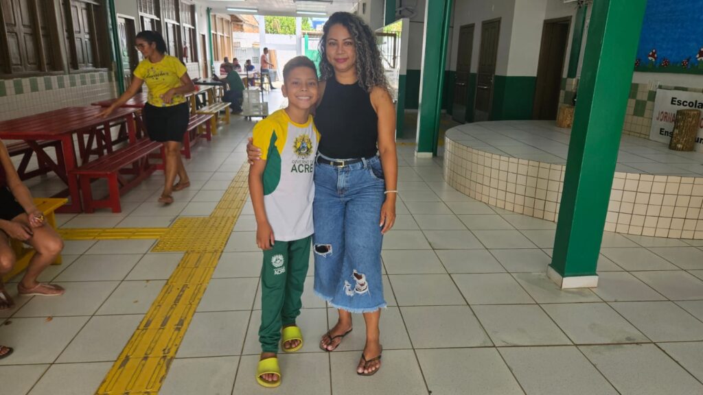 Rosiane e Pedro Henrique: “Realmente melhorou muito a nossa aproximação”. Foto: Stalin Melo/SEE