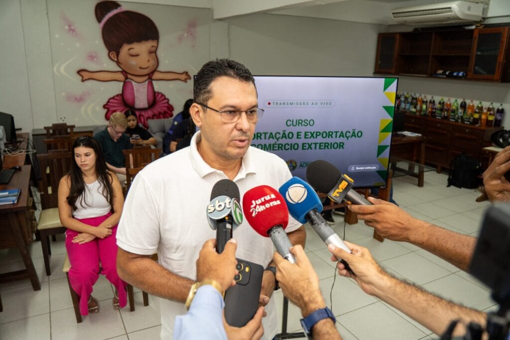 Empresário Jefferson Moreira definiu a capacitação como uma “grande oportunidade que trará benefícios à classe empreendedora”. Foto: Édson Fernandes/Secom