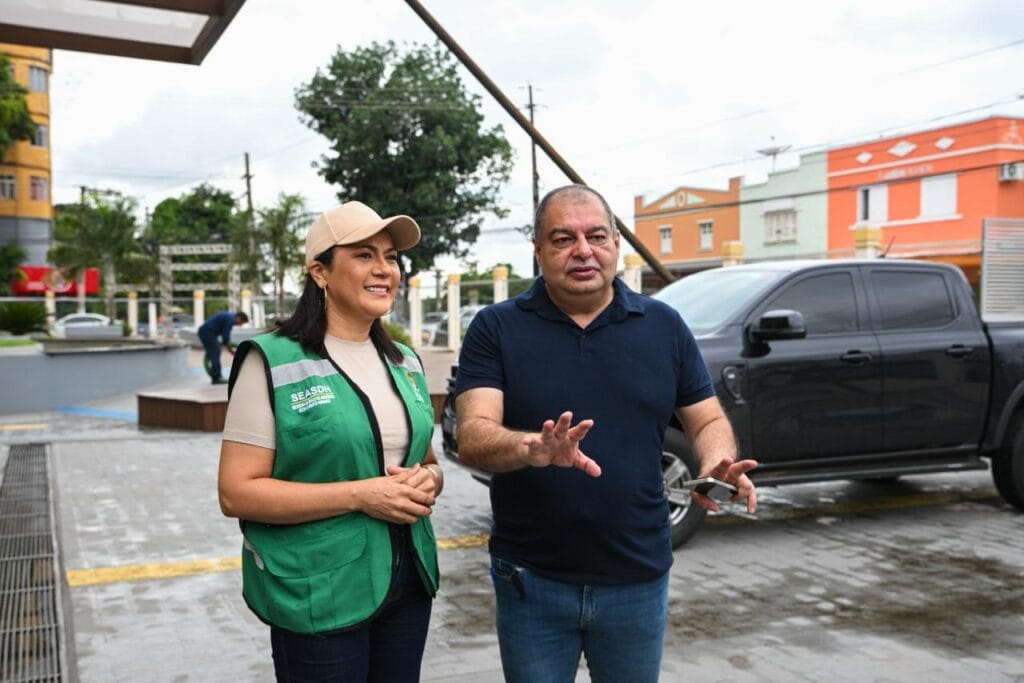 Vice-governadora Mailza Assis visitou o Museu dos Povos Acreanos, onde será realizado o Feirão do Emprego e Empregabilidade. Foto Clemerson Ribeiro/Secom