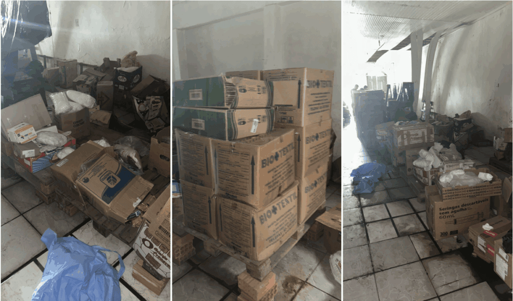 Ação faz parte de investigação iniciada a pedido da Secretaria de Estado de Saúde, com o objetivo de combater crimes que prejudicam diretamente o atendimento à população. Foto: cedida