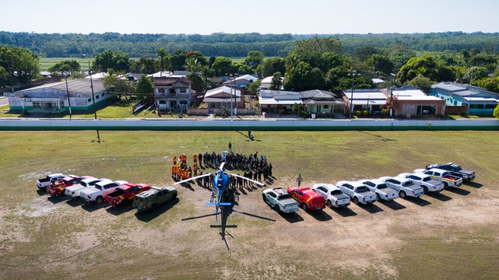 Lançada em fevereiro de 2025, a Operação Contenção Verde atua de forma contínua no combate aos ilícitos ambientais, com foco nos municípios mais vulneráveis. Foto: Uêslei Araújo/Sema
