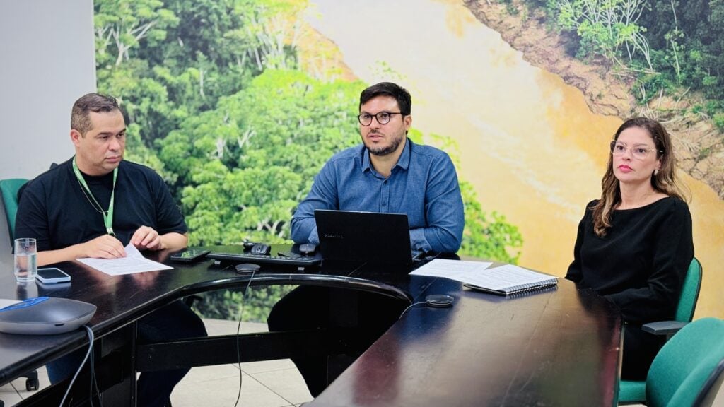 Participaram do encontro, gestores e técnicos estaduais, secretários municipais de meio ambiente e coordenadores ambientais dos municípios que integram a iniciativa. Foto: Uêslei Araújo/Sema