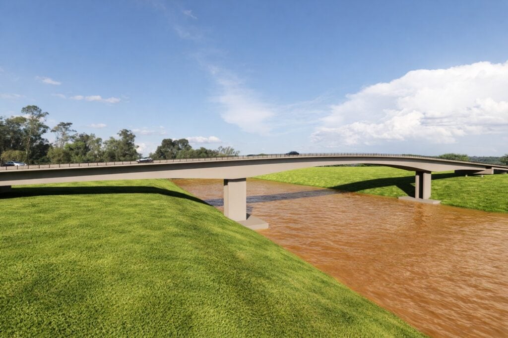 Sexta ponte sobre o Rio Acre avança para fase de contrato após licitação concluída. Foto: Ascom/Deracre