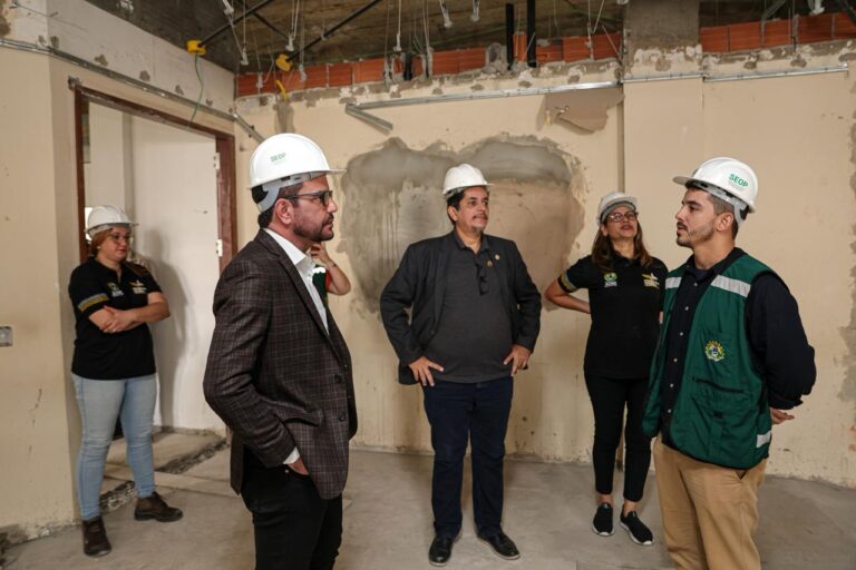 Governador acompanha ajustes finais da reforma do prédio da Sefaz, orçada em mais de R$ 6,5 milhões