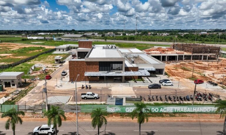 Governo do Acre avança nas obras da nova maternidade de Rio Branco e primeira etapa tem entrega até março
