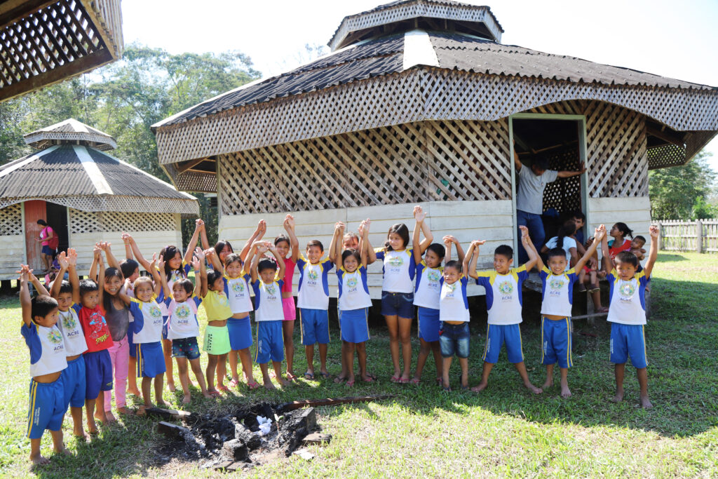 Respeito à cultura, à língua e às tradições. O calendário próprio garante organização pedagógica e valorização da identidade dos povos originários. Foto: Mardilson Gomes/SEE