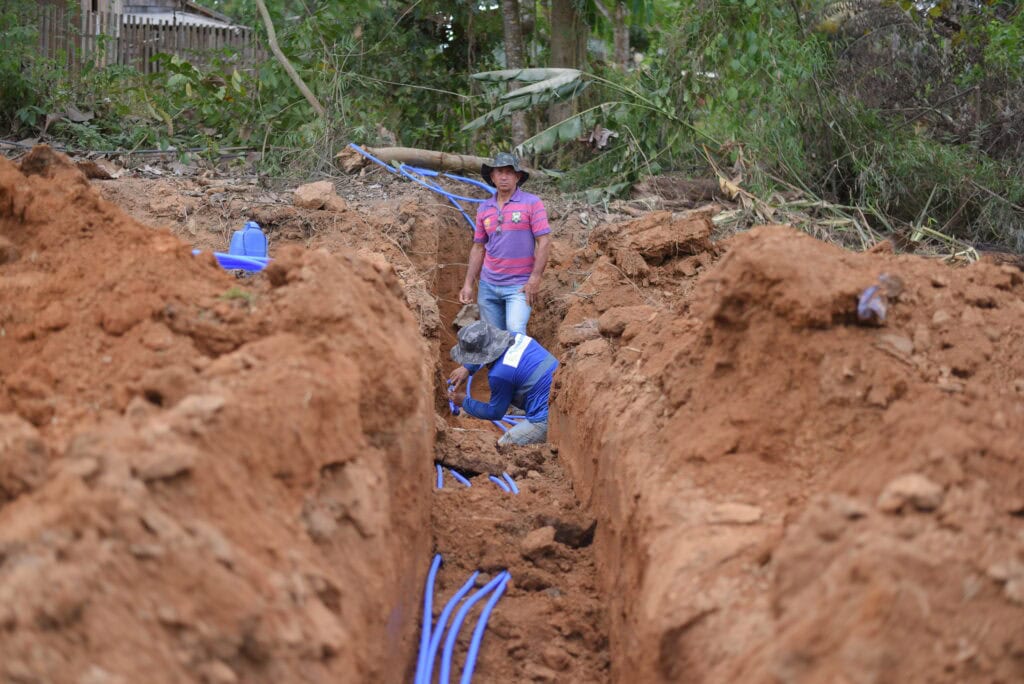 Ampliação do acesso à água potável representa mais saúde e desenvolvimento. Foto: Aleksandro Soares/Saneacre