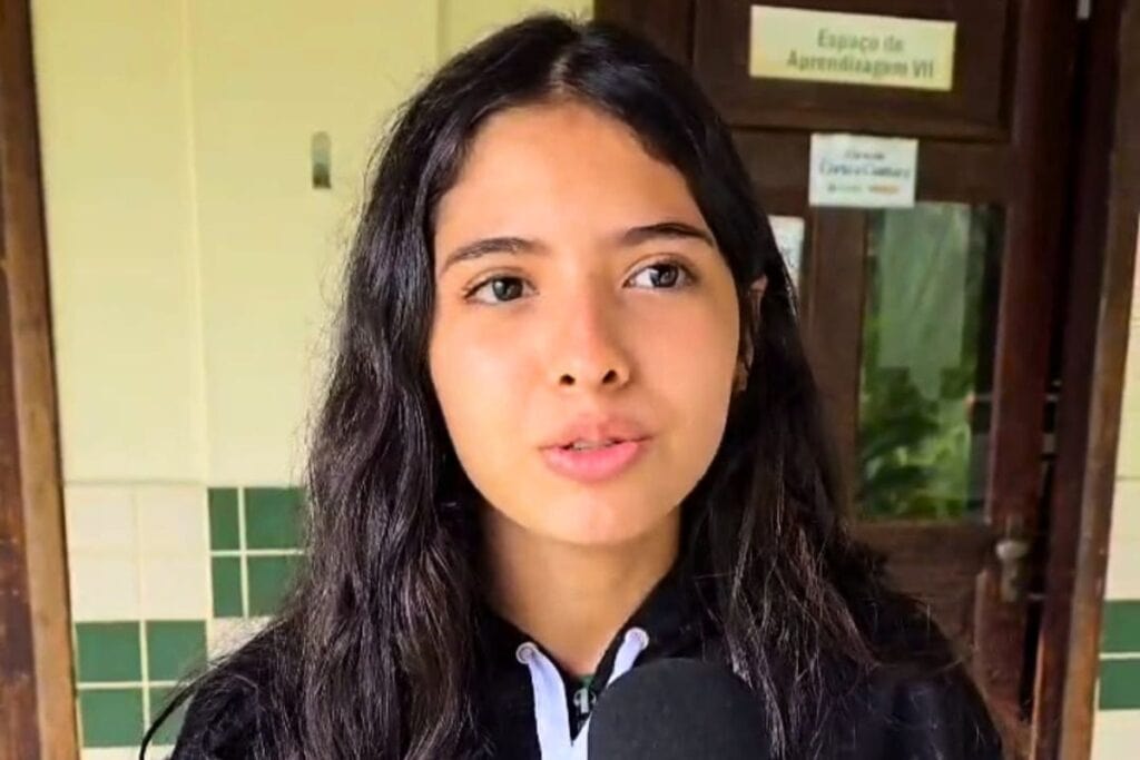 “Como adolescentes que somos, estamos passando por mudanças em nossa vida, e é importante para nós ter esse apoio”, completou Ilane. Foto: Ascom/Ieptec