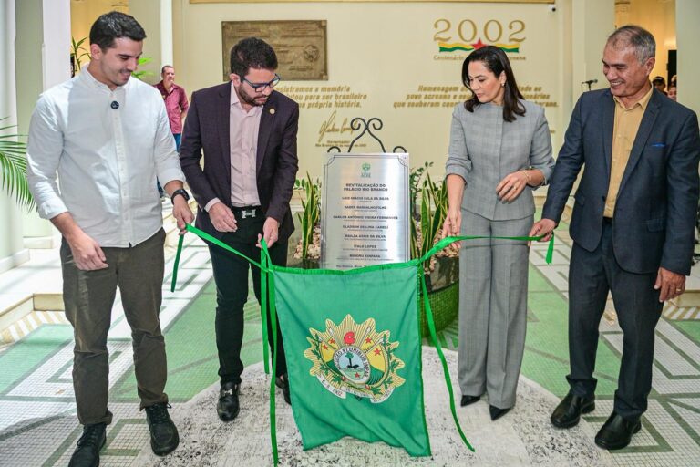 Símbolo da transição de um território provisório para um Acre definitivo, Palácio Rio Branco é entregue após a recuperação do espaço e ampliação da acessibilidade